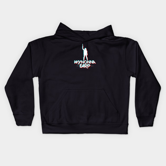 Wynonna Earp Retro Blur Kids Hoodie by viking_elf